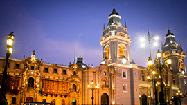 A view of Plaza de Armas in Lima, Peru. - Photo: Shutterstock