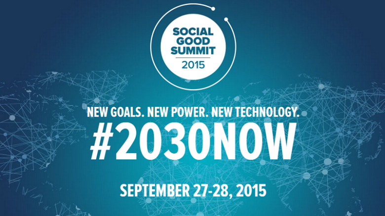 Image source: Social Good Summit 2015