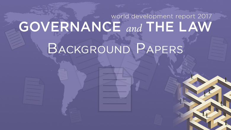 WDR 2017 Background Papers