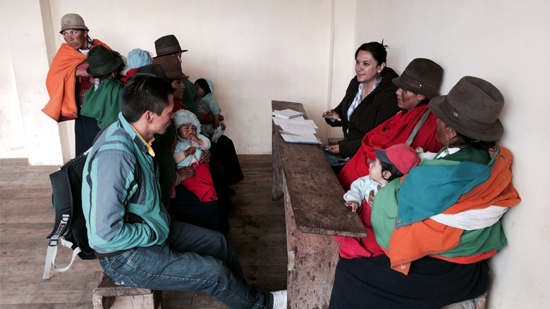 A pilot program that used text messages to relay information and encouragement to caregivers in an impoverished region of rural Ecuador significantly improved the nutrition and health of children. 