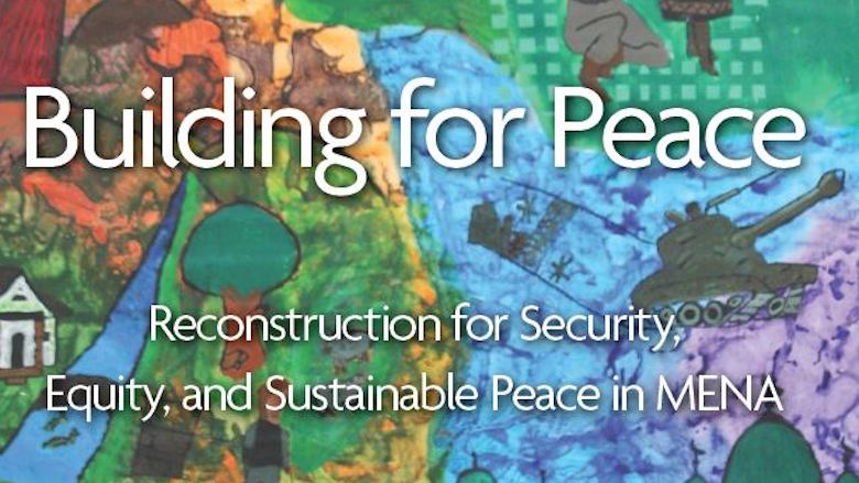 Report cover for Building for Peace MENA report