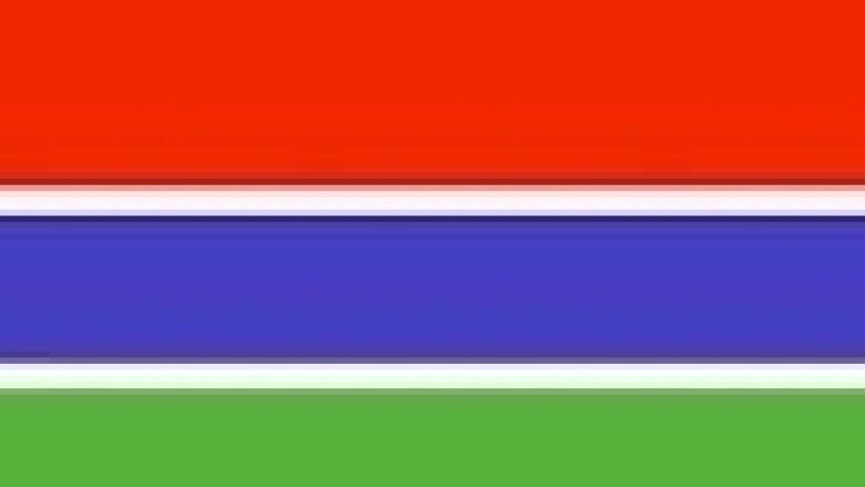 Gambia, flag