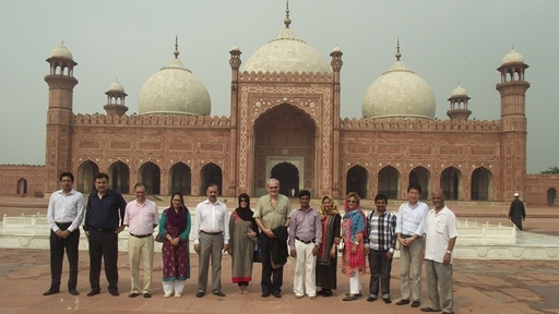 Lahore’s Badshahi Mosque, built in 1671, holds up to 100,000 people