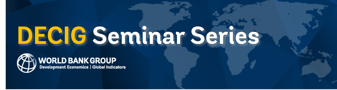 DECIG Seminar Series Banner with WB Logo