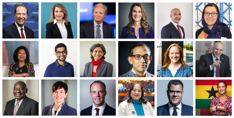 Some of the World Bank Group events speakers at the Annual Meetings.