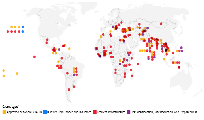 Japan-World Bank Program for Mainstreaming Disaster Risk Management in Developing Countries Grants Awarded under Country Prog