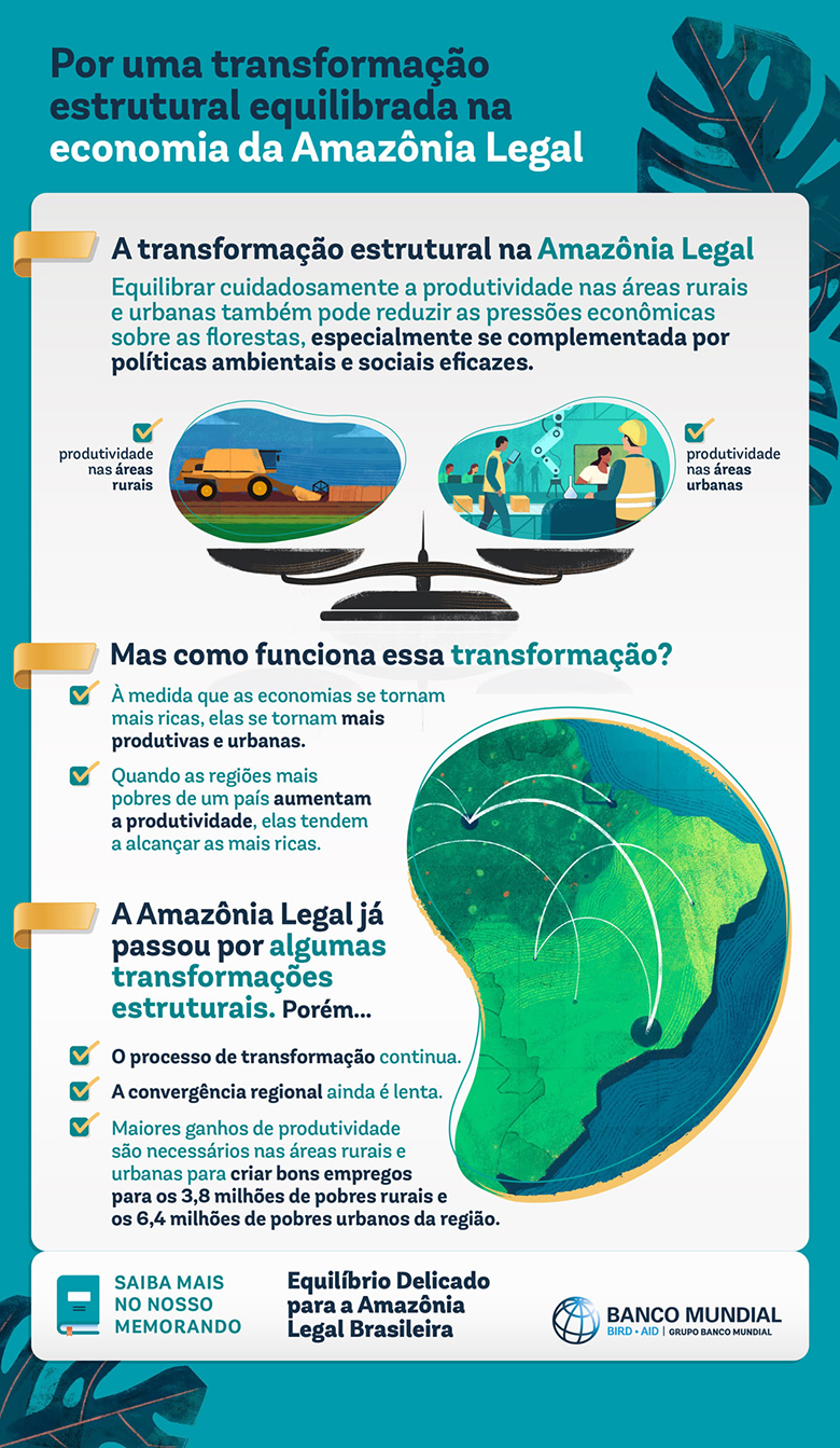 Por uma transformação estrutural inteligente na economia da Amazônia Legal