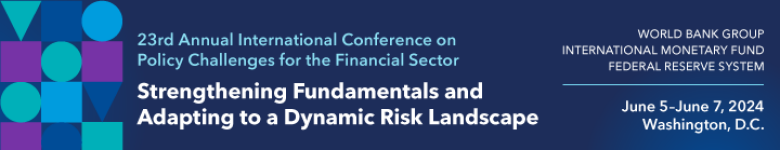 23rd Annual Conference on Policy Challenges Banner