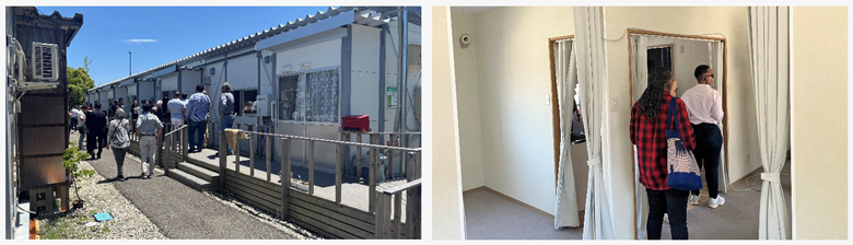 Conventional Prefabricated Temporary Housing 