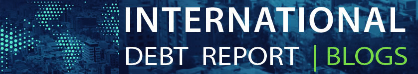 Banner saying International Debt Report Blogs