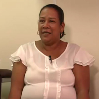 Ileana Chacón, paciente de hipertensión y diabetes de Pacora, Panamá