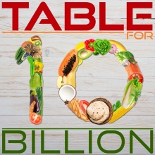 Logo for table for 10 billion podcast