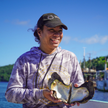 Fai’ana Fukofuka, Pearl Farmer and Tourism Operator, ‘Ofu Island, Tonga