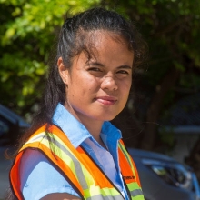 Maaria Henry from Kiribati