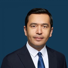Photo of dark haired man- Umid Abidkhadjaev