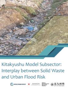 Report cover: Kitakyushu Model Subsector: Interplay between Solid Waste and Urban Flood Risk