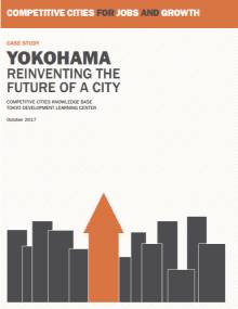 Report cover: Yokohama Reinventing the Future of A City