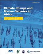 Report cover for Climate Change and Marine fisheries in Africa 