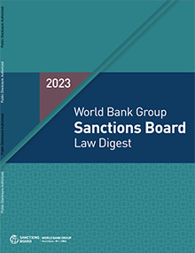 sanctions board law digest 2023