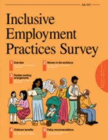 Inclusive Employment Practices Survey report cover