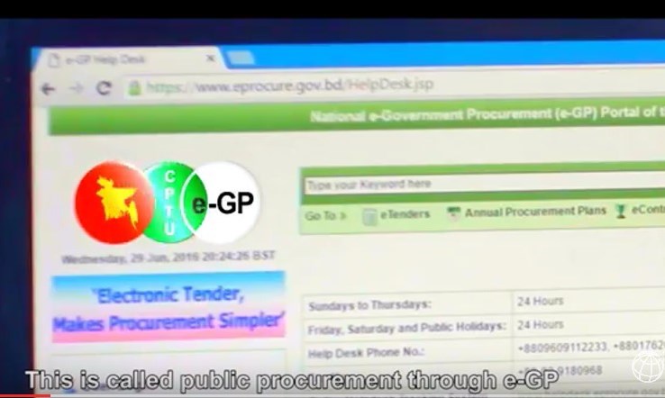 Bangladesh Public Procurement Reform Project