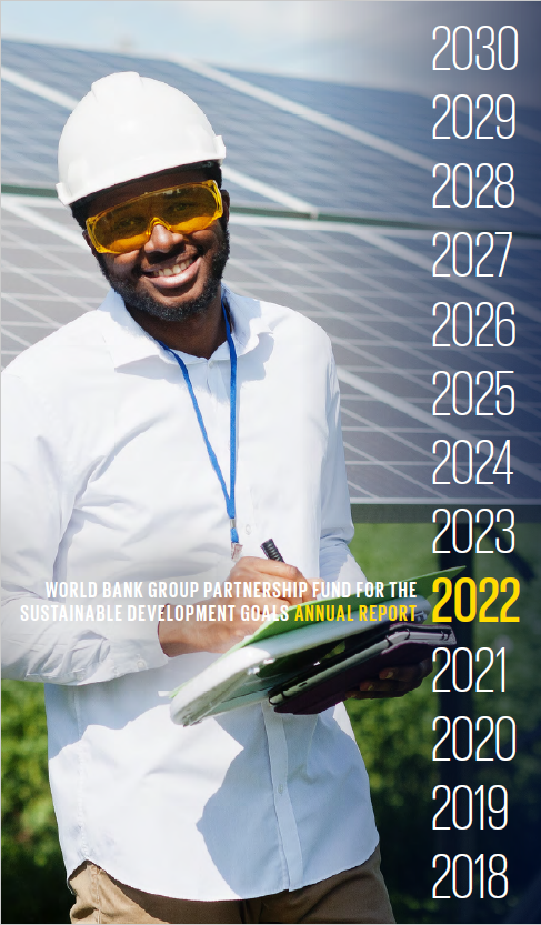 SDG Fund FY22 Annual Report Cover