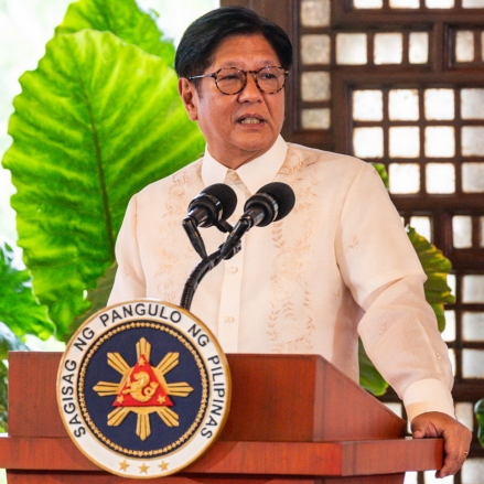 President of the Republic of the Philippines Ferdinand R. Marcos Jr. 