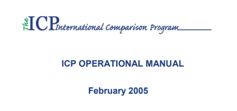Image of cover of ICP 2005 operational manual