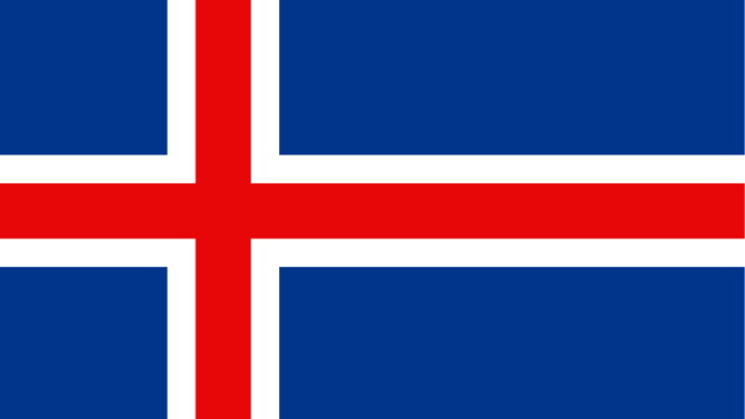 National flag of Iceland