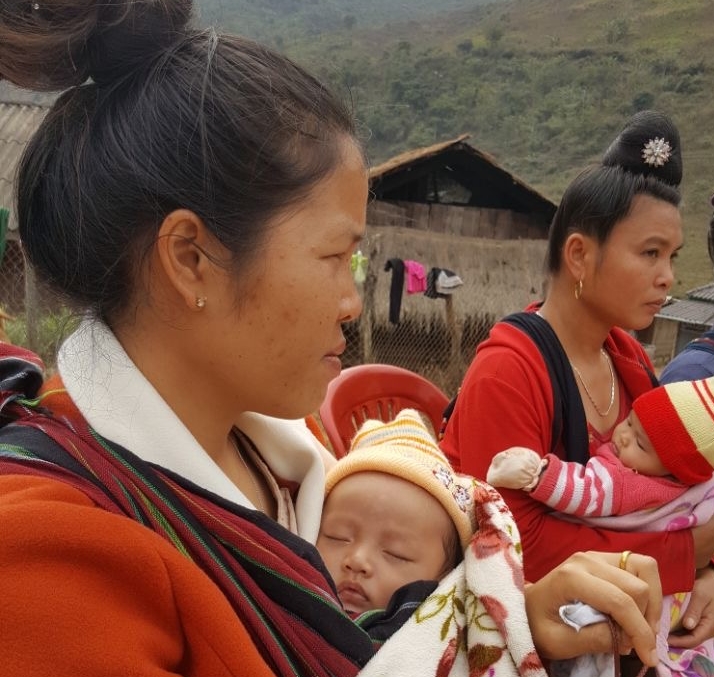 Lao moms and babies DLI immunization