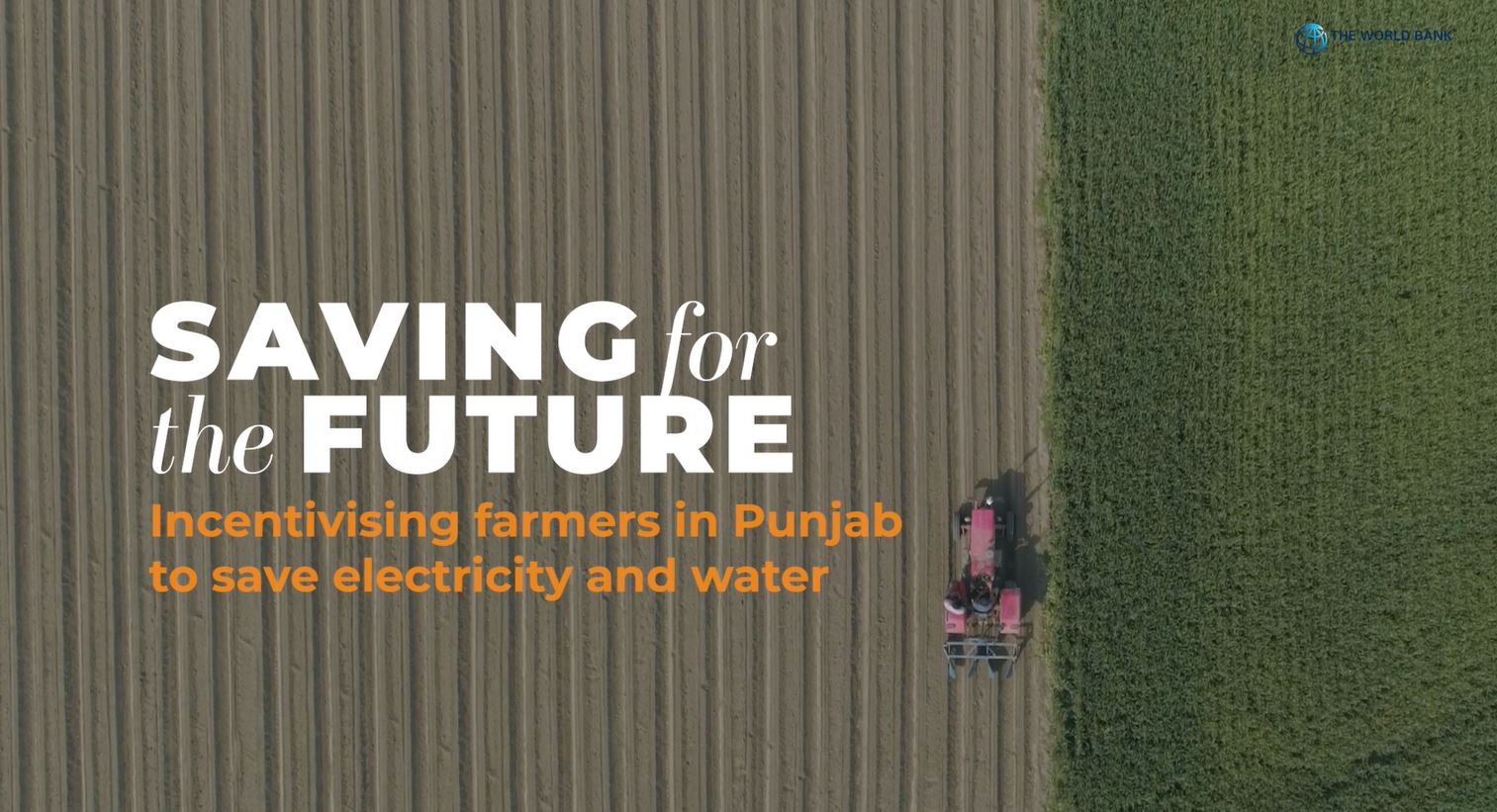 Incentivizing farmers in Punjab to save electricity and water