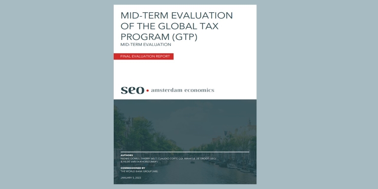 Cover page of the GTP Mid-Term Evaluation Final Report