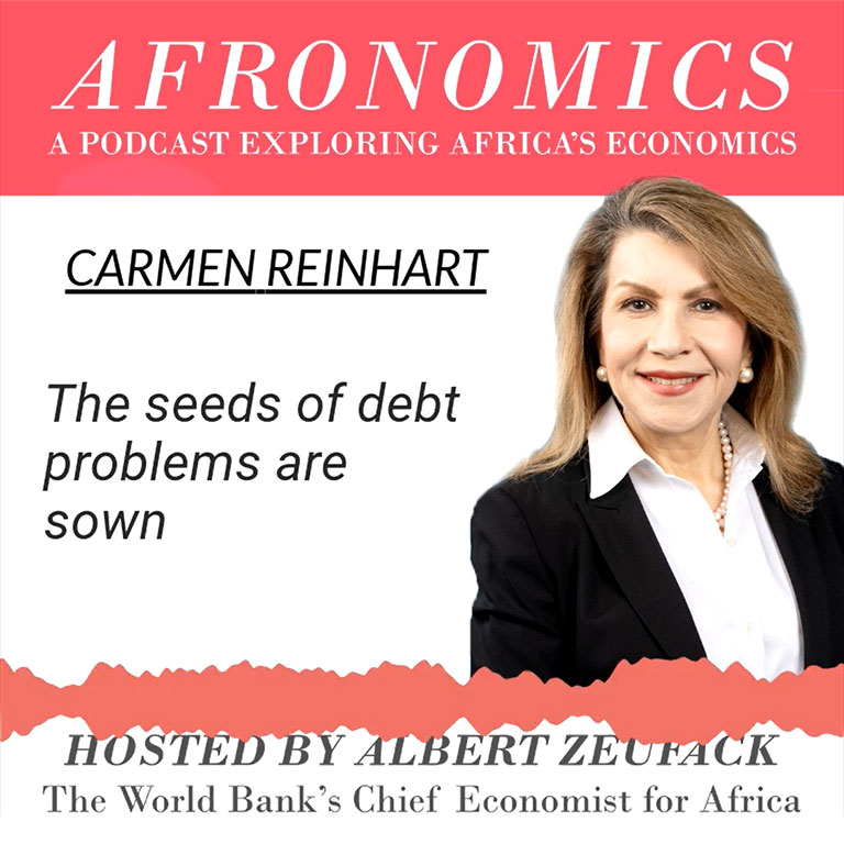 Audiogram: Demystifying African Debt Featuring Carmen Reinhart, World Bank Group Chief Economist