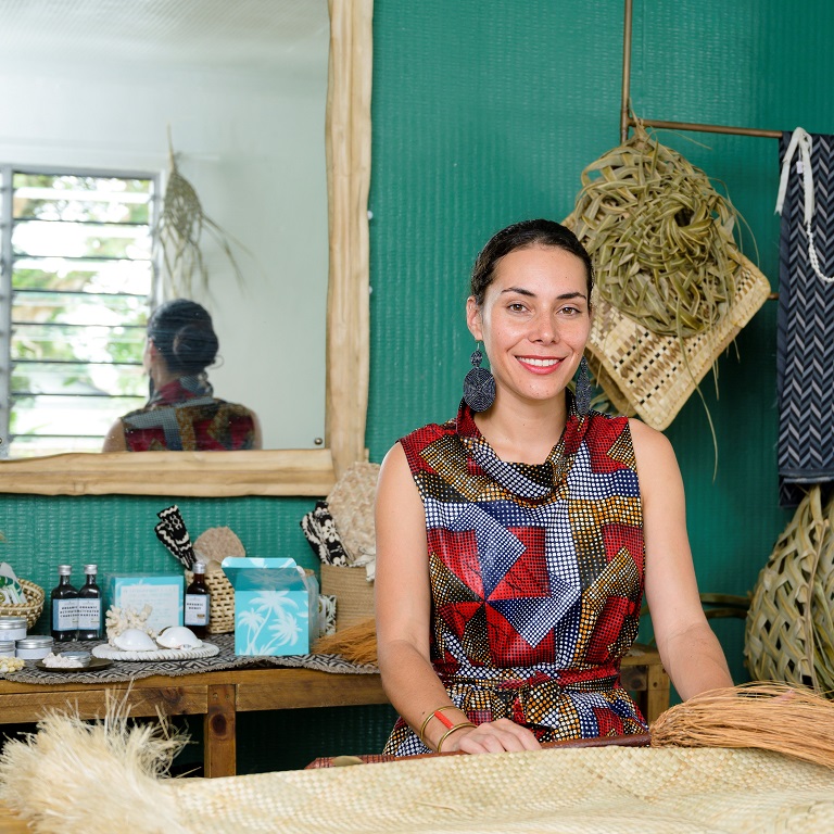 Litia Marie Kirwin, owner of social enterprise, Loving Islands, Fiji