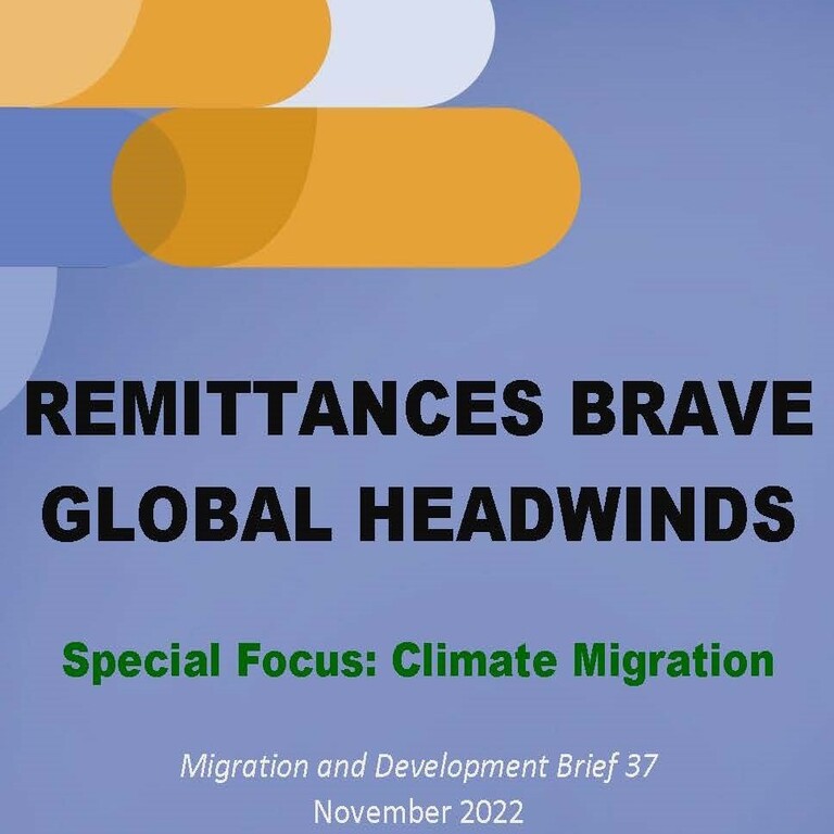 Migration and Development Brief 37 banner