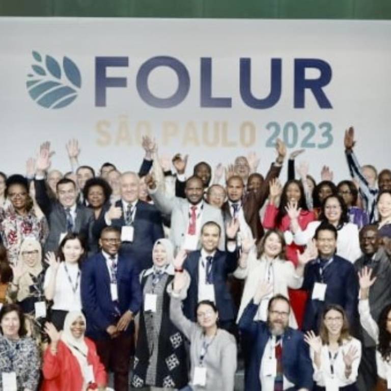 Delegates at the 2023 FOLUR annual meeting in São Paulo, Brazil.