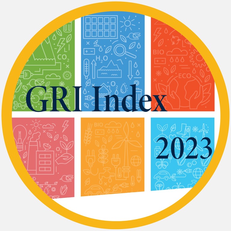 Cover page of the World Bank GRI Report 2023