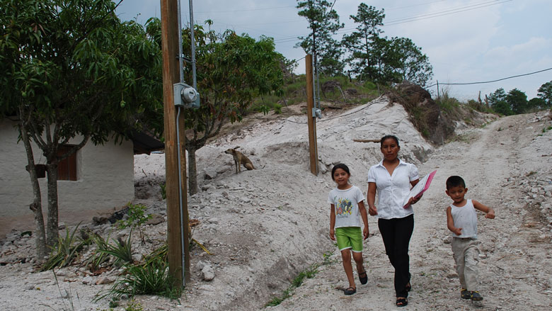 Access to basic infrastructure is no longer a luxury for rural populations in Honduras 