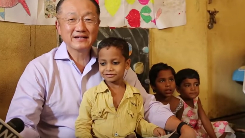 Inside a Nutrition Center (anganwadi) and Skills Center in  India