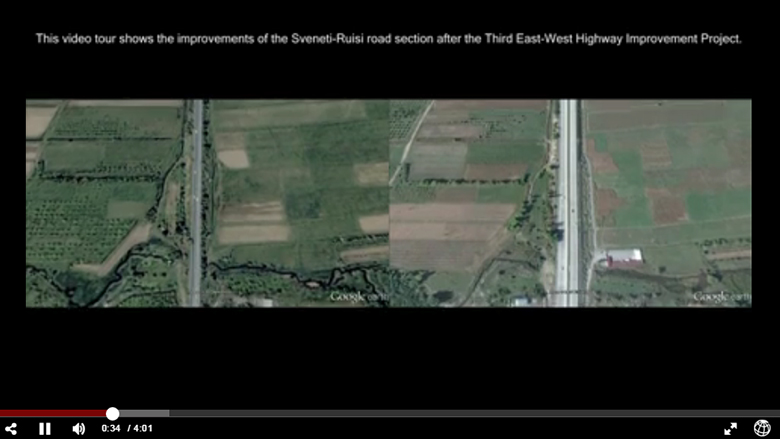Georgia East West Highway: Before and After