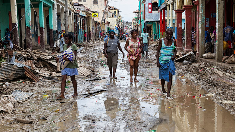 Haití tras el huracán Matthew : ¿cómo avanzamos?