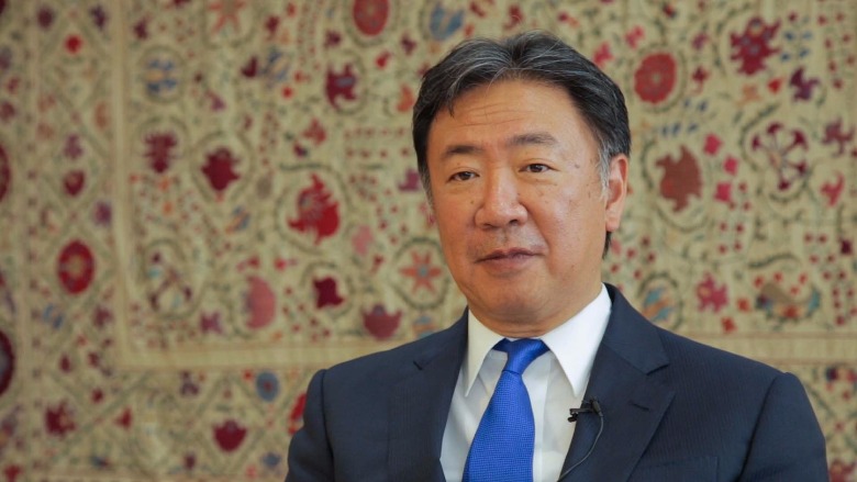 Hideki Mori, World Bank Country Manager for Uzbekistan