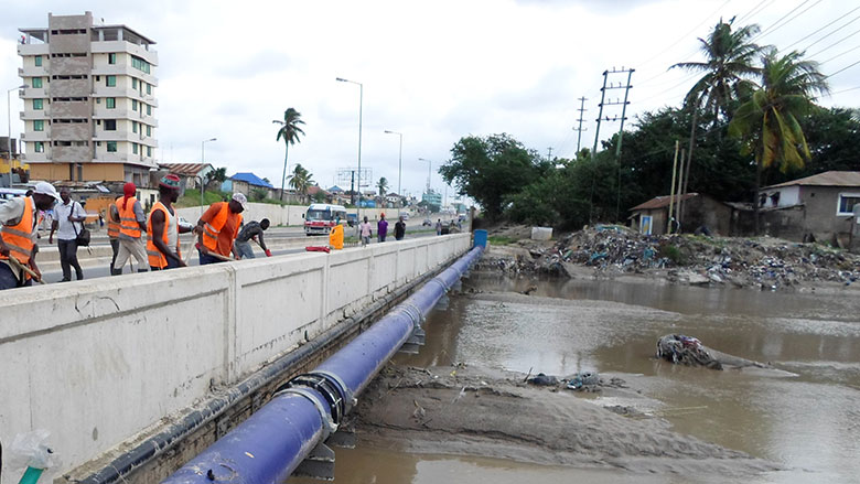 Floods in Dar es Salaam, Tanzania 