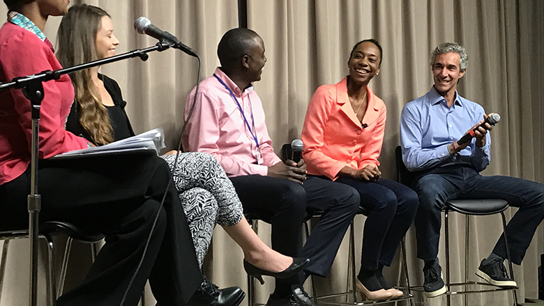 Panelists at the World Bank's Future Harvest event.