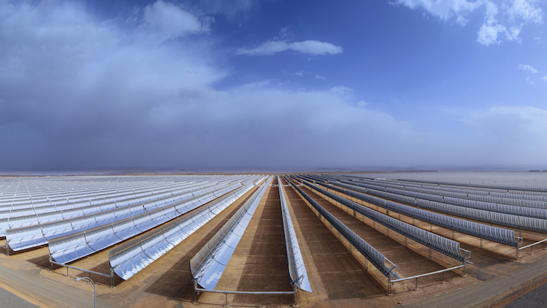 The Noor concentrated solar power plant supplies clean energy to 2 million people.