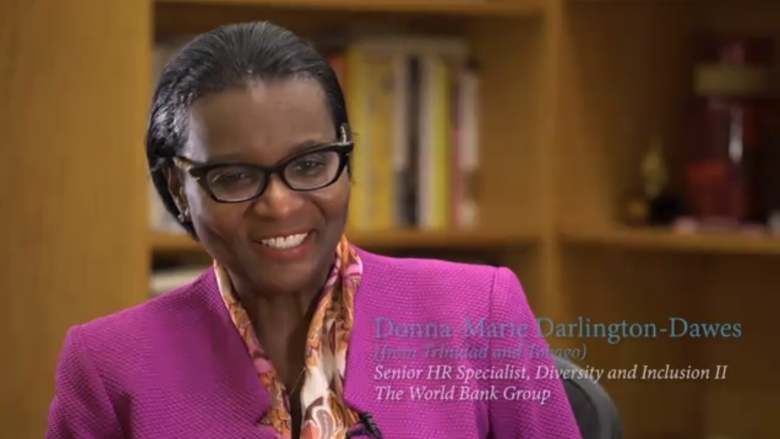 Caribbean professionals at the World Bank