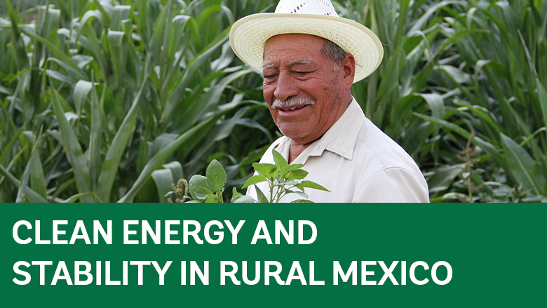 A farmer near Oaxaca, Oaxaca. Isabelle Schaefer / World Bank