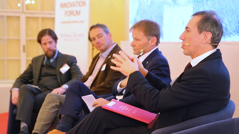 Cyril Muller at the Europe and Central Asia Regional Innovation Forum, Bratislava