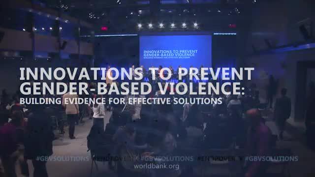 Development Marketplace Event: Innovations to Prevent Gender-Based Violence: Building Evidence for Effective Solutions
