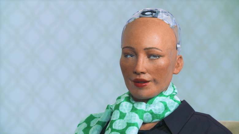 Artificial Intelligence and Development: Celebrity Robot Shares Her Insights